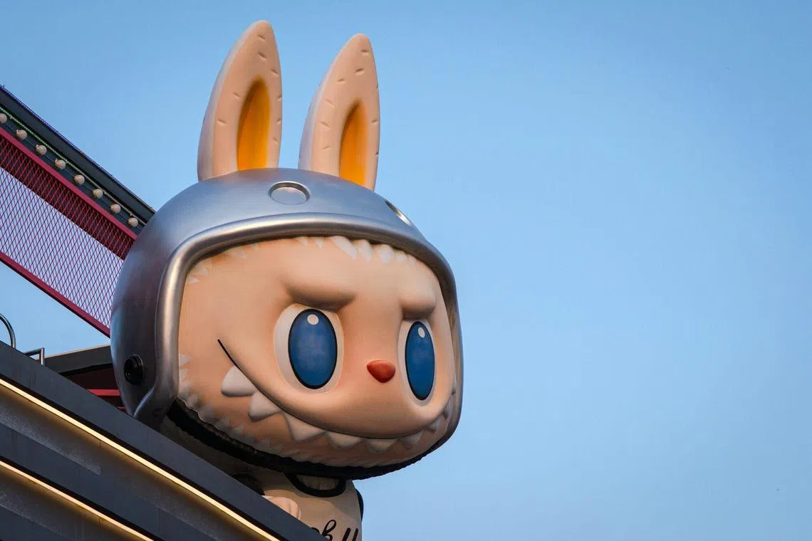 The shop is alleged to have offered fake versions of the rabbit-eared collectibles, also known as Lafufu.