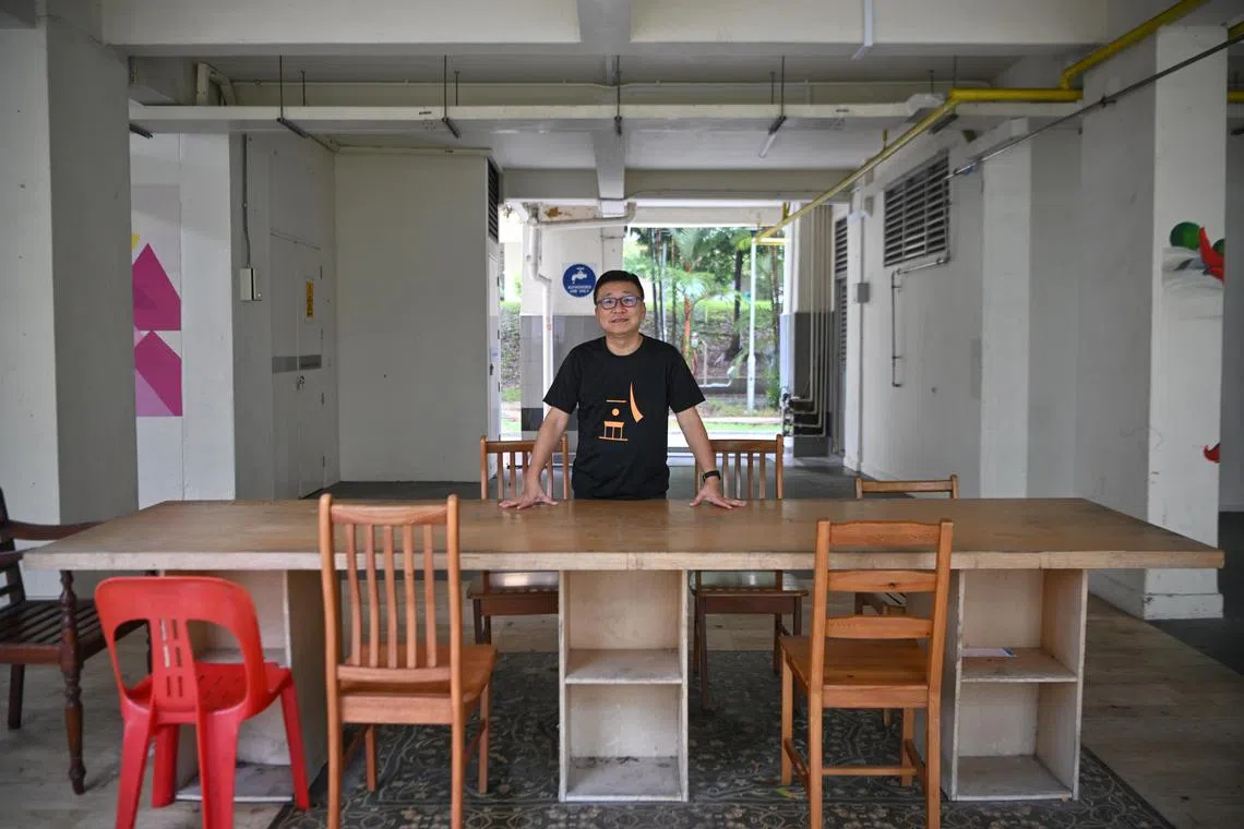 Cultural Medallion winner Kok Heng Leun at Block 7 Telok Blangah Crescent on Dec 1