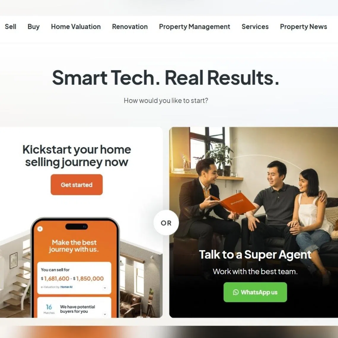 Ohmyhome services include property brokerage, property management, renovation and home improvement services, mortgage referrals, legal referrals and other ancillary property-related services.