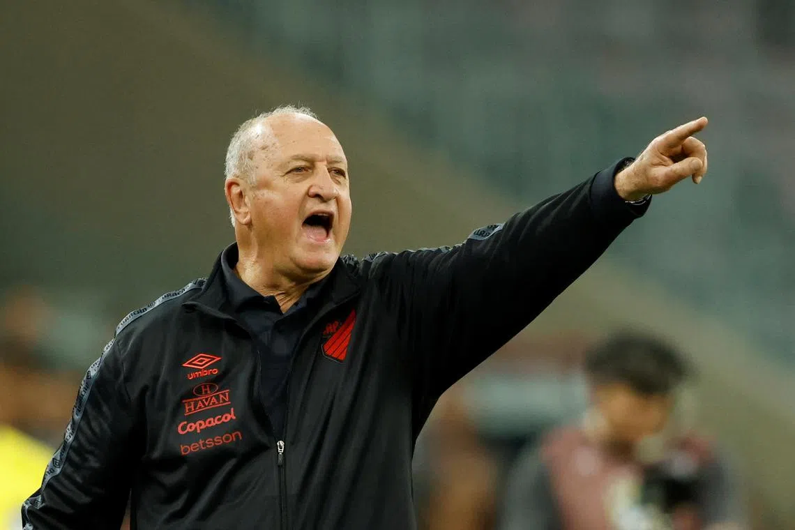 Former Brazil coach Luiz Felipe Scolari guided the Selecao to their last World Cup, in 2002.