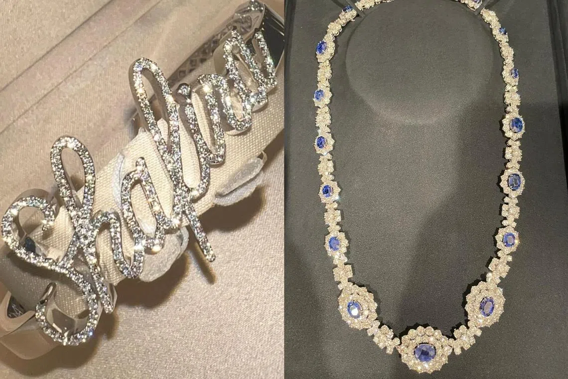 Some of the property reportedly belongs to art collector Shafira Huang, said to be a multi-millionaire Instagram influencer.