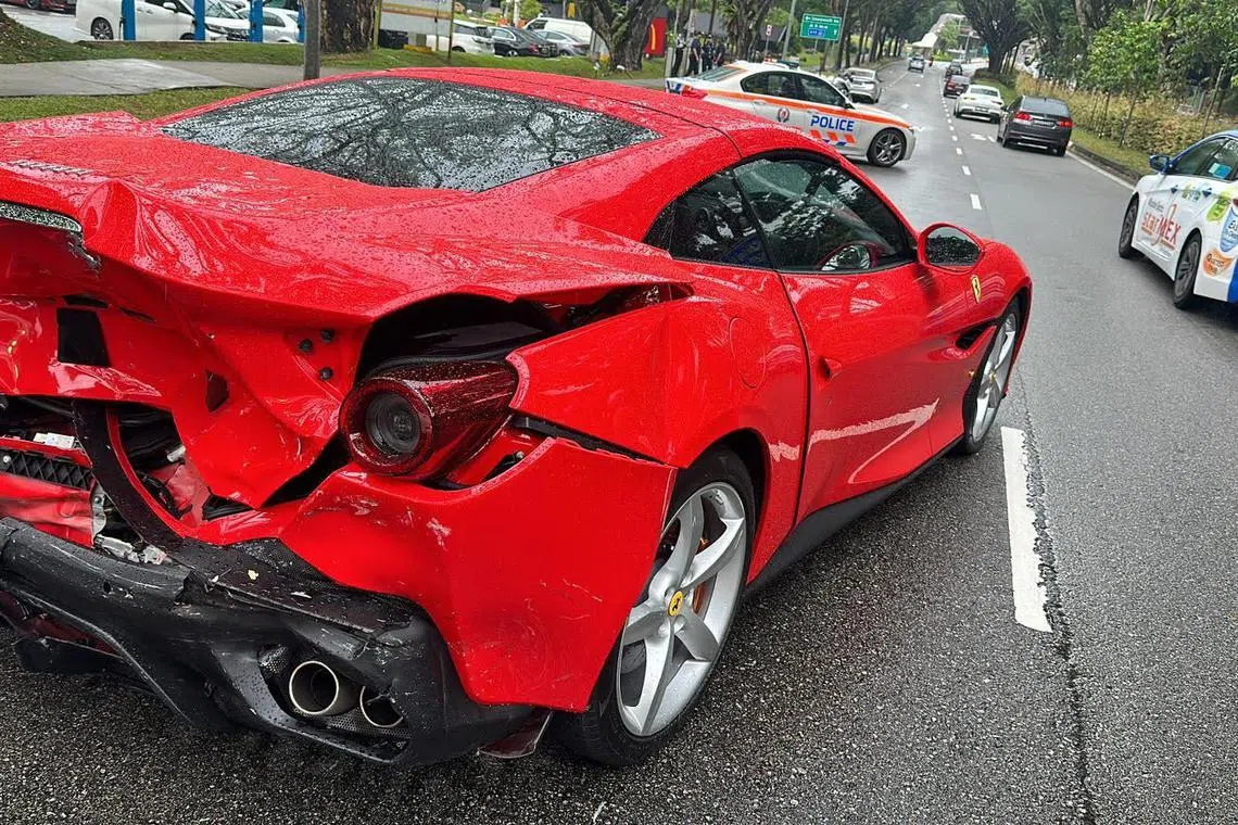 The accident happened along Queensway towards Portsdown Avenue at around 1.50pm on Sept 24.