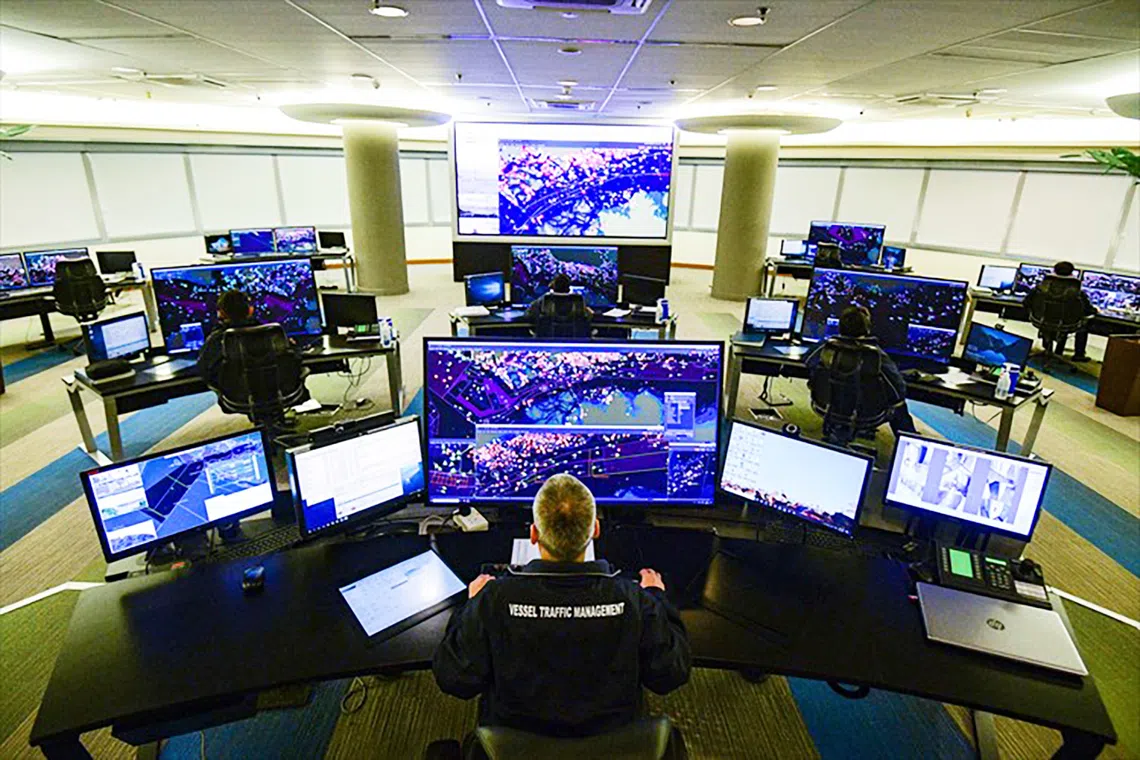 singapore vessel traffic officers