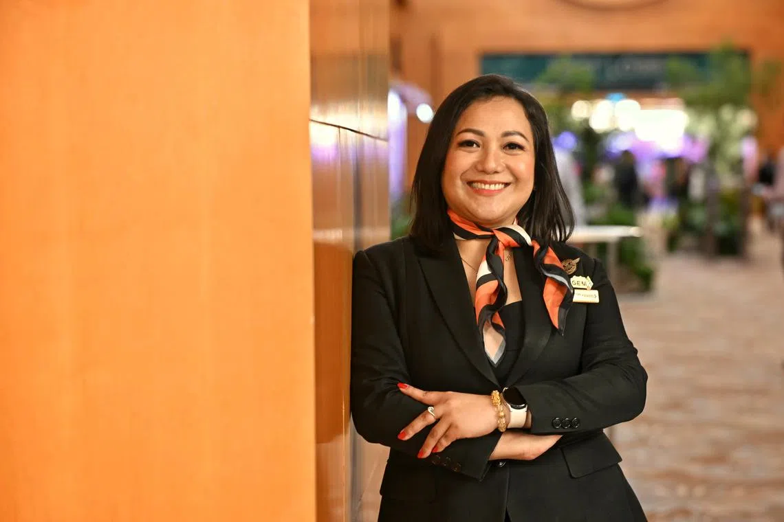 Certis Aviation Security service operations executive Rowena Aranton was awarded the Service Personality of the Year award for 2024 at Changi Airport’s 30th Annual Airport Celebration.