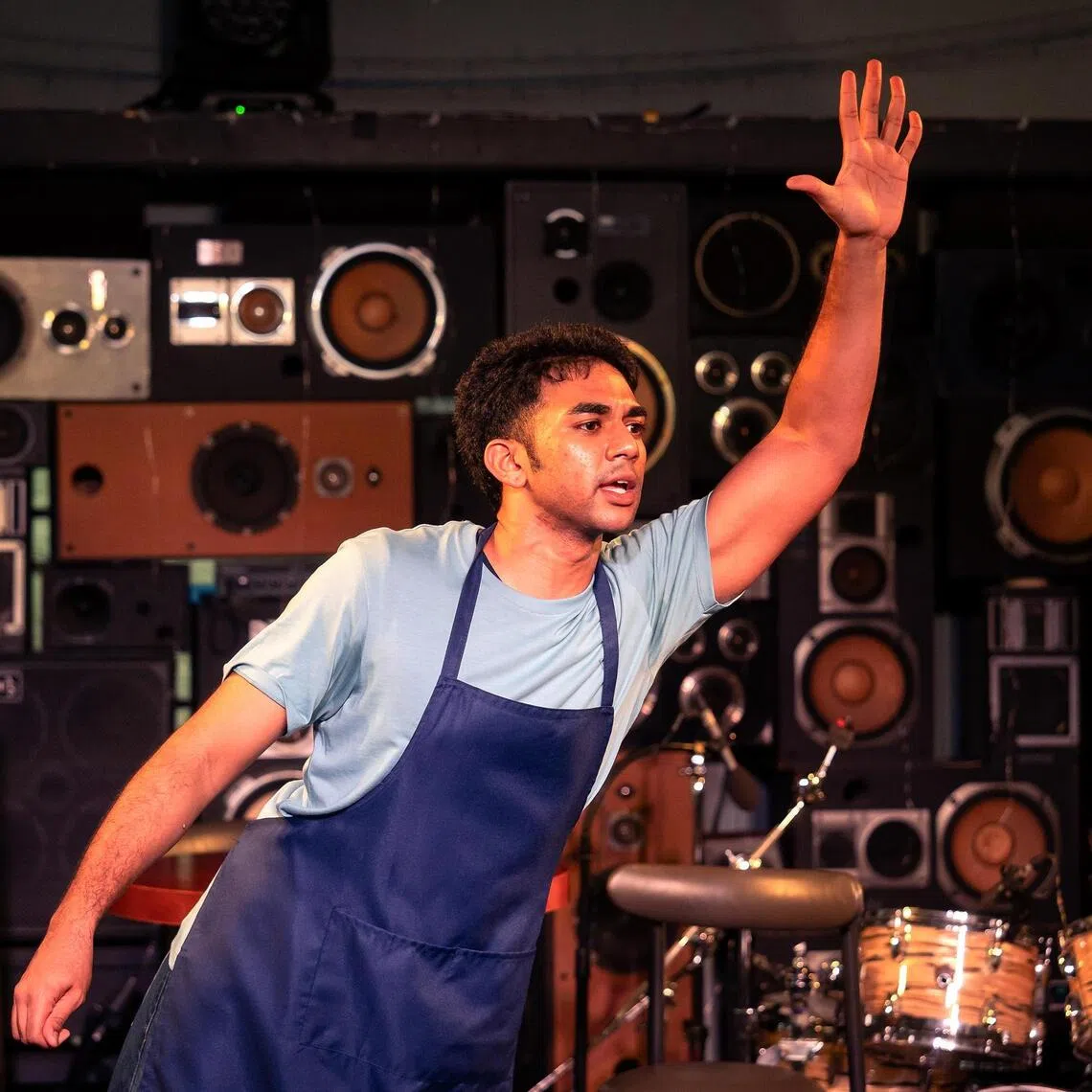 Actor Rishi Vadrevu shines in Gateway Arts’ The Parting Glass, written by Chris O’Connor and adapted by Krish Natarajan, at live music bar The Blackbird.