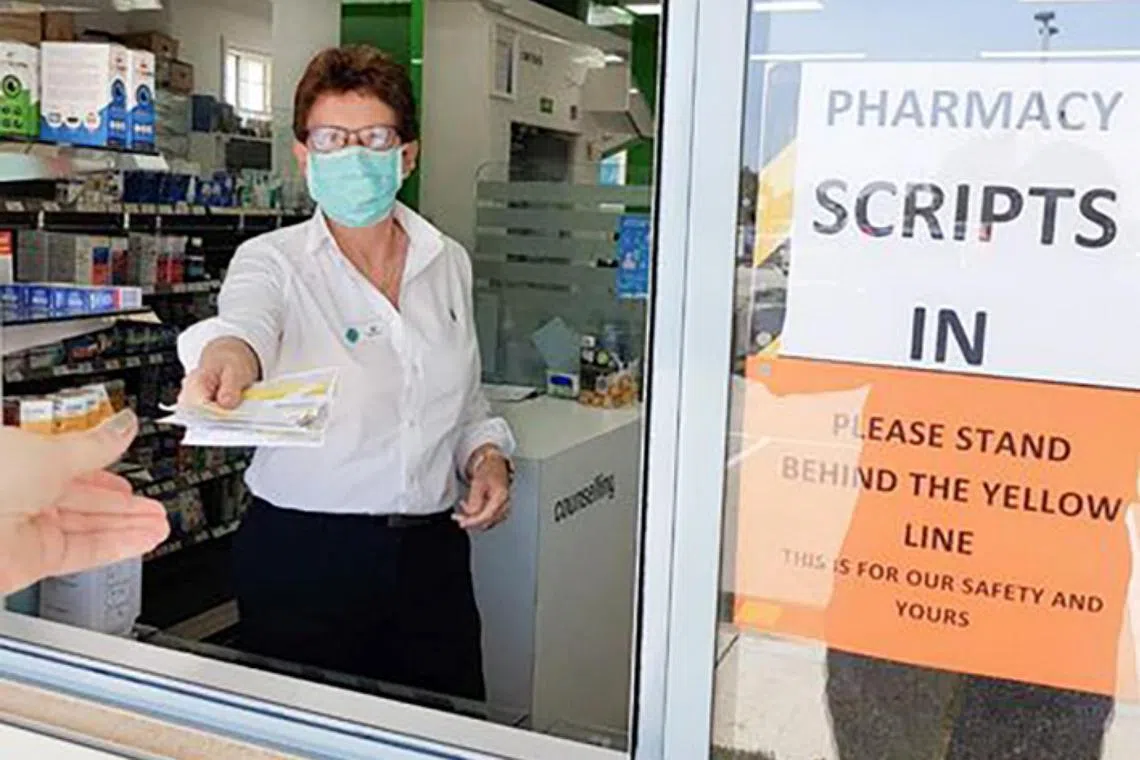 In Australia, most suburban shopping centres or inner-city malls have at least one pharmacy.
