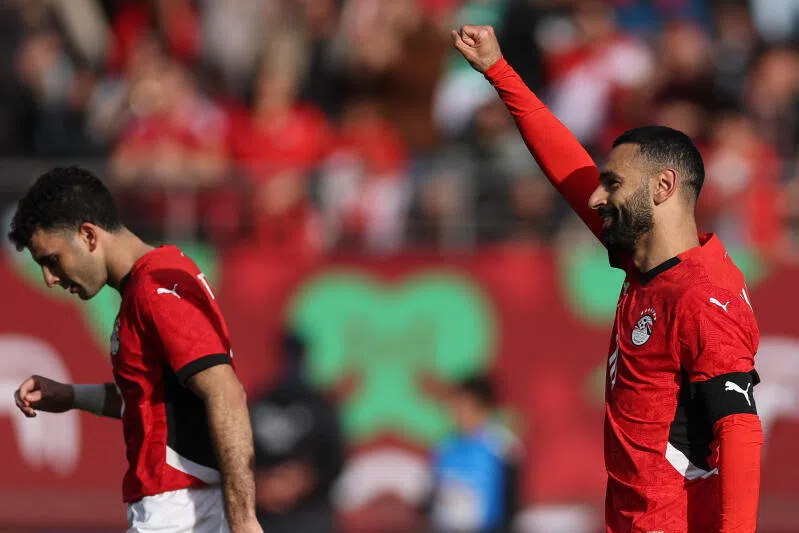 Salah helps 10-man Egypt beat South Africa in Africa Cup of Nations; Morocco held to a draw by Mali