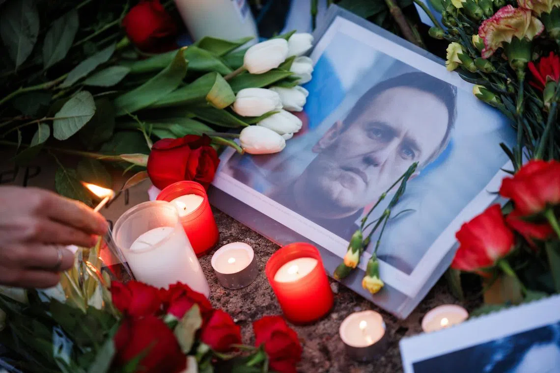 The West has blamed Vladimir Putin and his government for Alexei Navalny’s death.