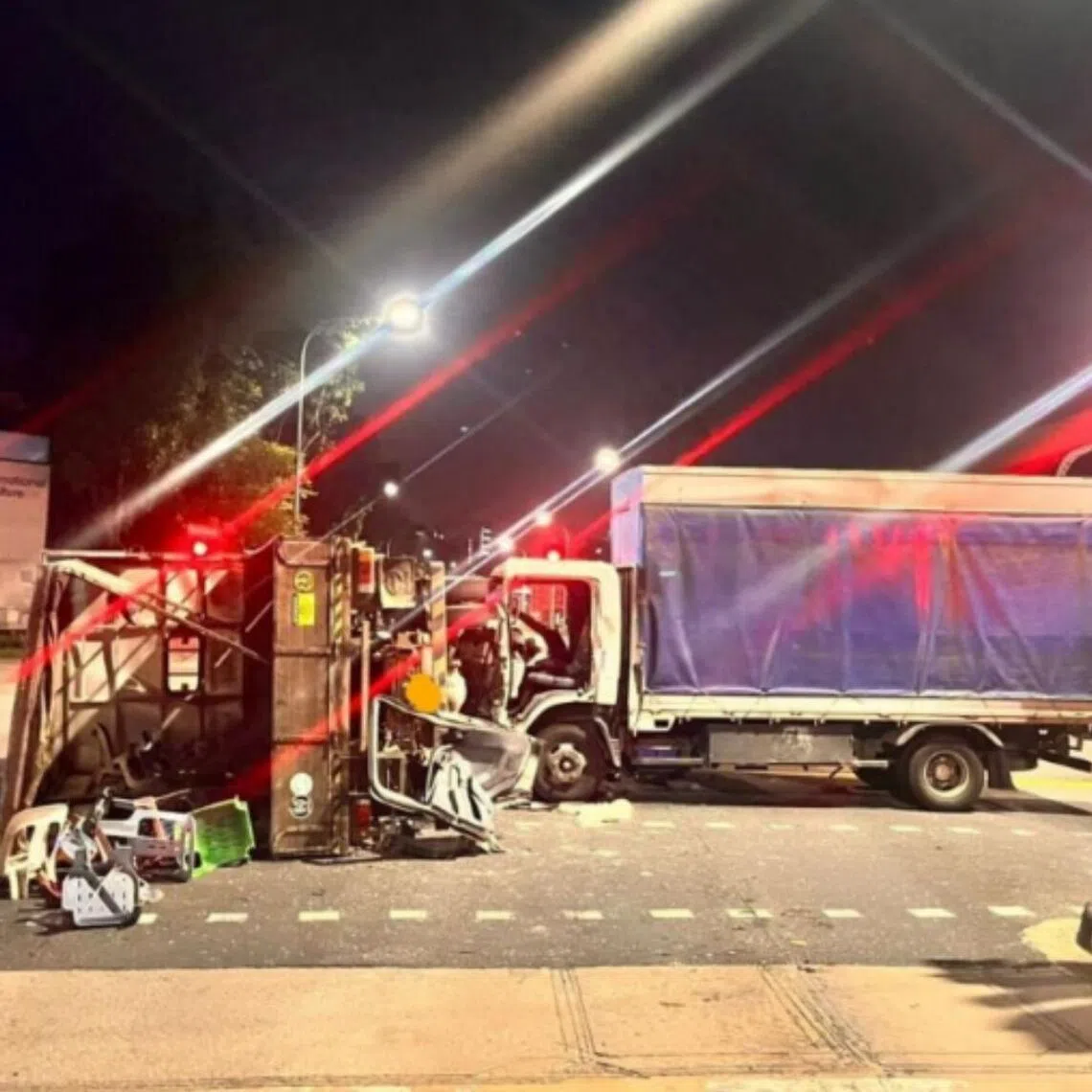 Twenty-one people were taken to hospital after the accident on Oct 15. 