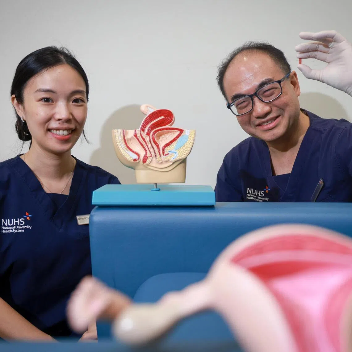 Associate Professor David Tan and Dr Natalie Ngoi, from the haematology-oncology department at the National University Cancer Institute, Singapore, are researchers involved with the Lara trial.