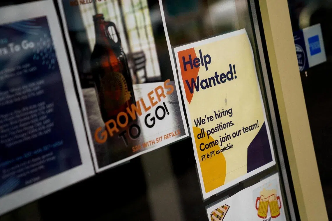 Americans are becoming less confident in the labour market.
