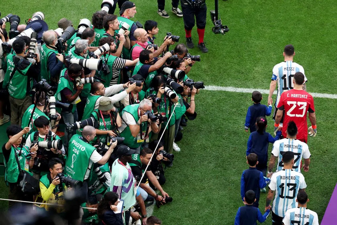 There is always pressure when you are Lionel Messi and the hopes of Argentina rest heavily on your shoulders.