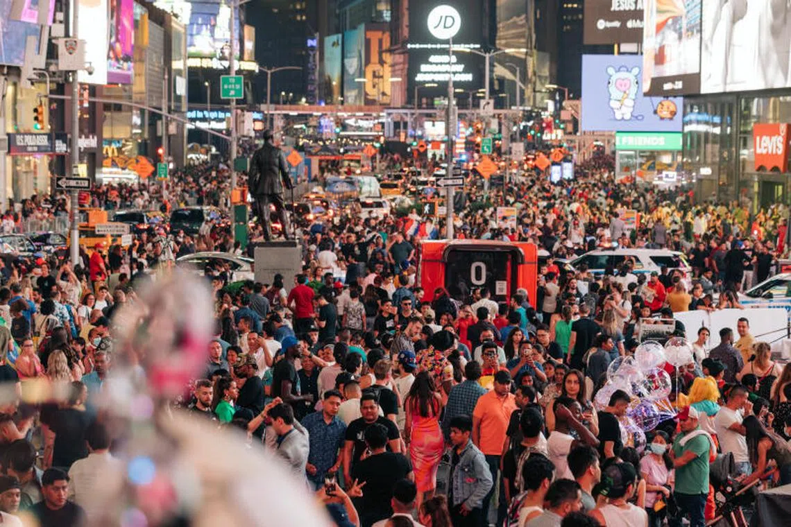 The population as of July 1 stood at 333.3 million, up about 0.4 per cent compared with 12 months earlier.