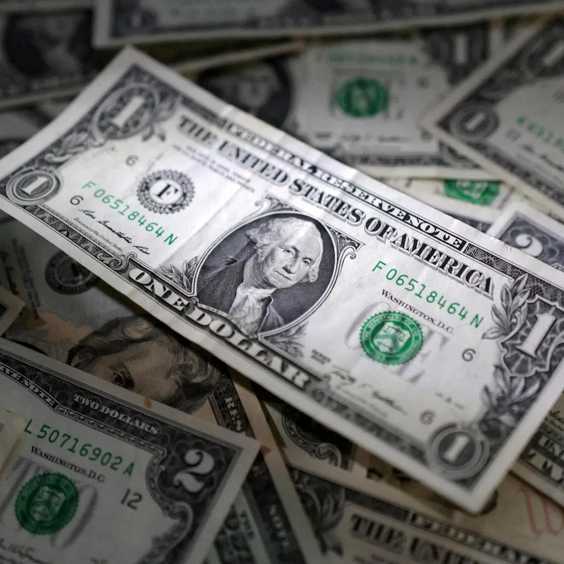 The US dollar hit a seven-week high on Sept 2 as investors turned to the US currency.