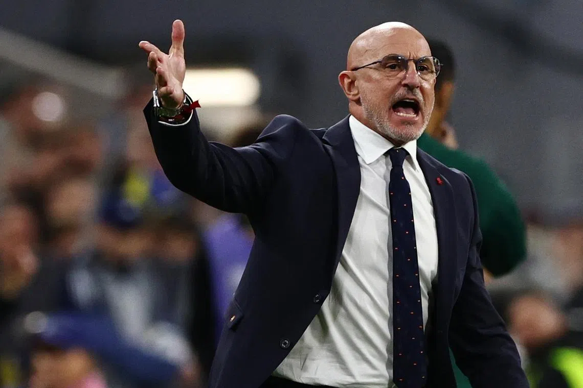 Spain coach Luis de la Fuente has backed Alvaro Morata as “a real champion” after the veteran striker missed his penalty against Portugal in the Nations League final loss to Portugal.