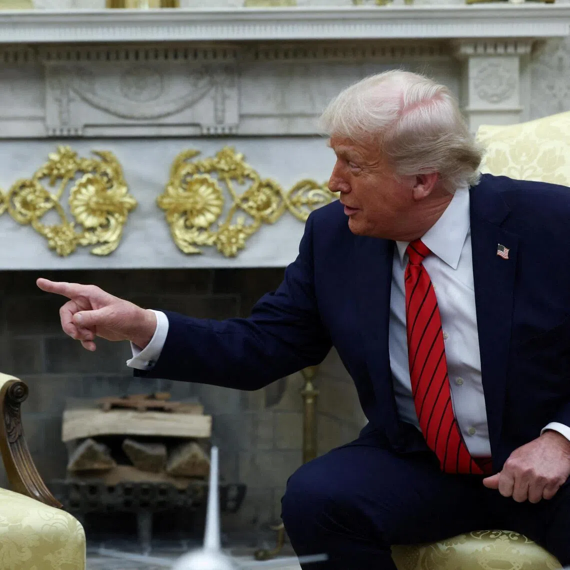 US President Donald Trump said Italian prime minister Georgia Meloni was doing “poorly in Italy”.