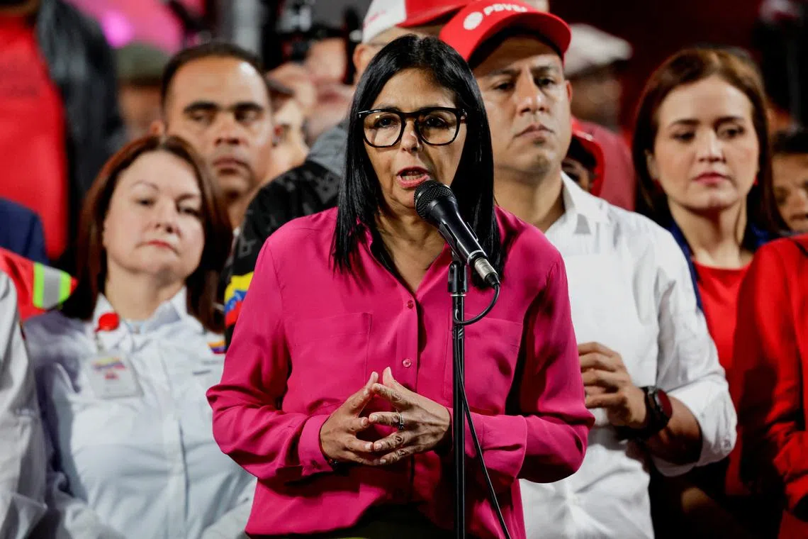 Venezuela says interim President met US envoy