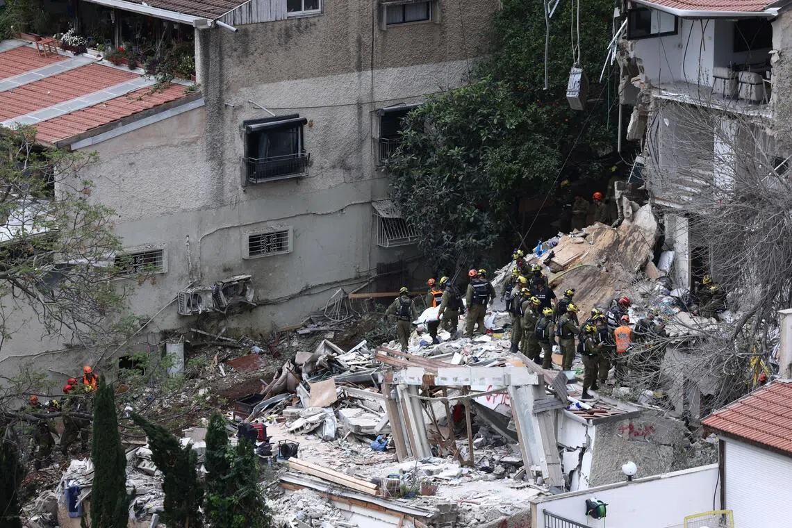 Israeli news outlets said the woman and her family had been pulled from the rubble of their collapsed residence following an hours-long rescue effort.