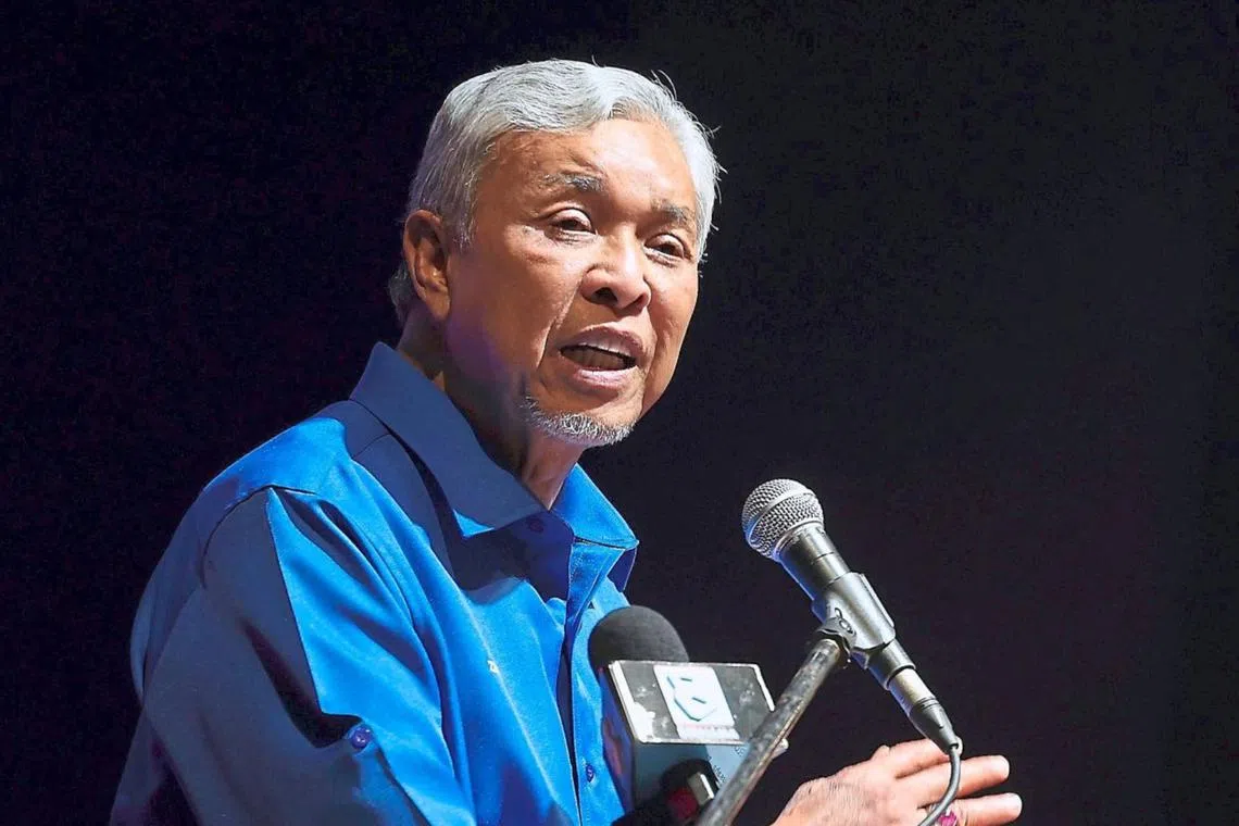 However, Datuk Seri Zahid stopped short of saying if that meant he would relinquish his position.