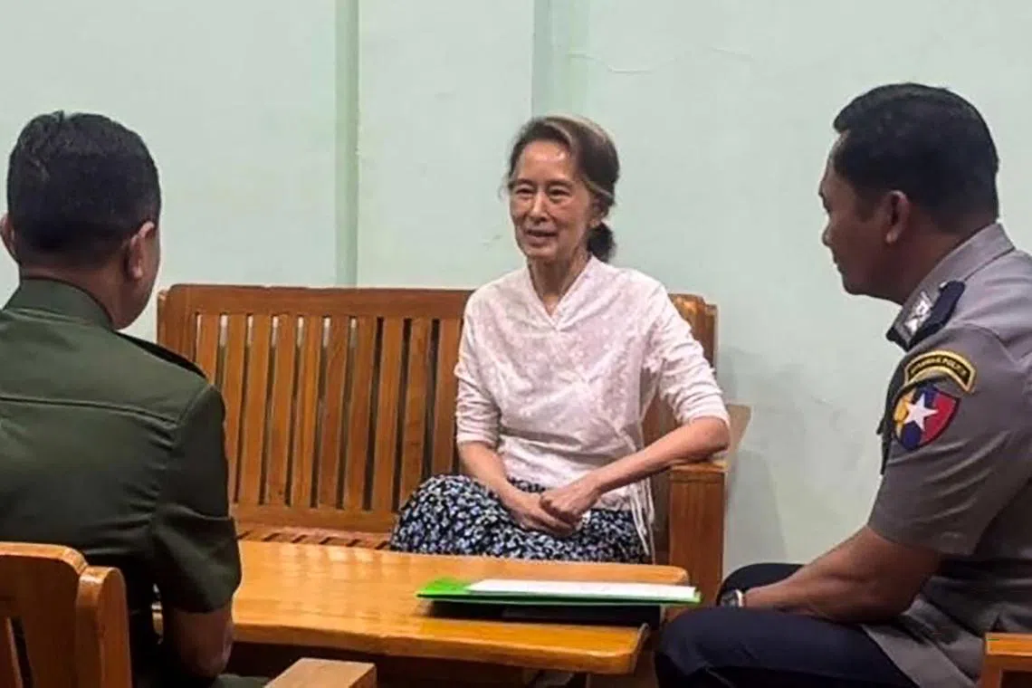US calls for Suu Kyi's immediate release as she is moved to house arrest