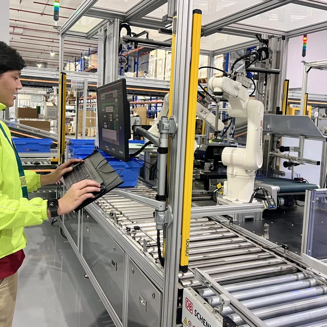 schenker singapore best employers for career growth, automated warehousing skills