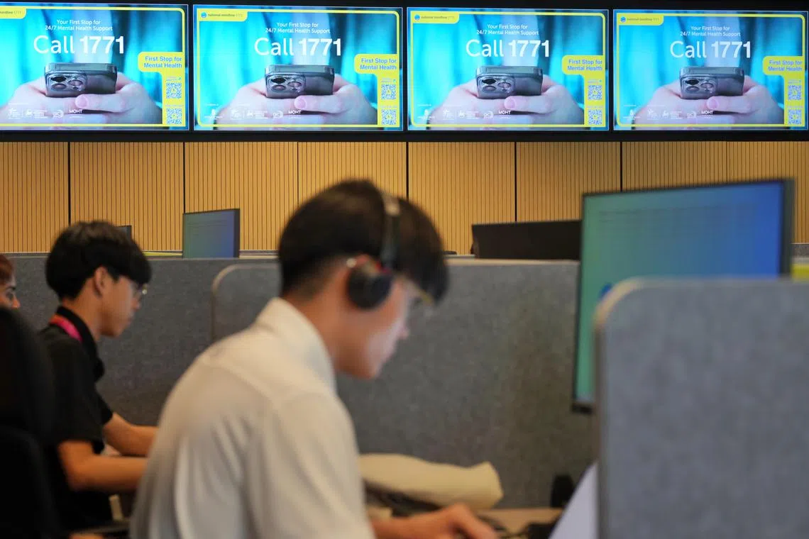 The launch of mindline 1771 should serve as a call to action for every organisation in Singapore, says the writer.