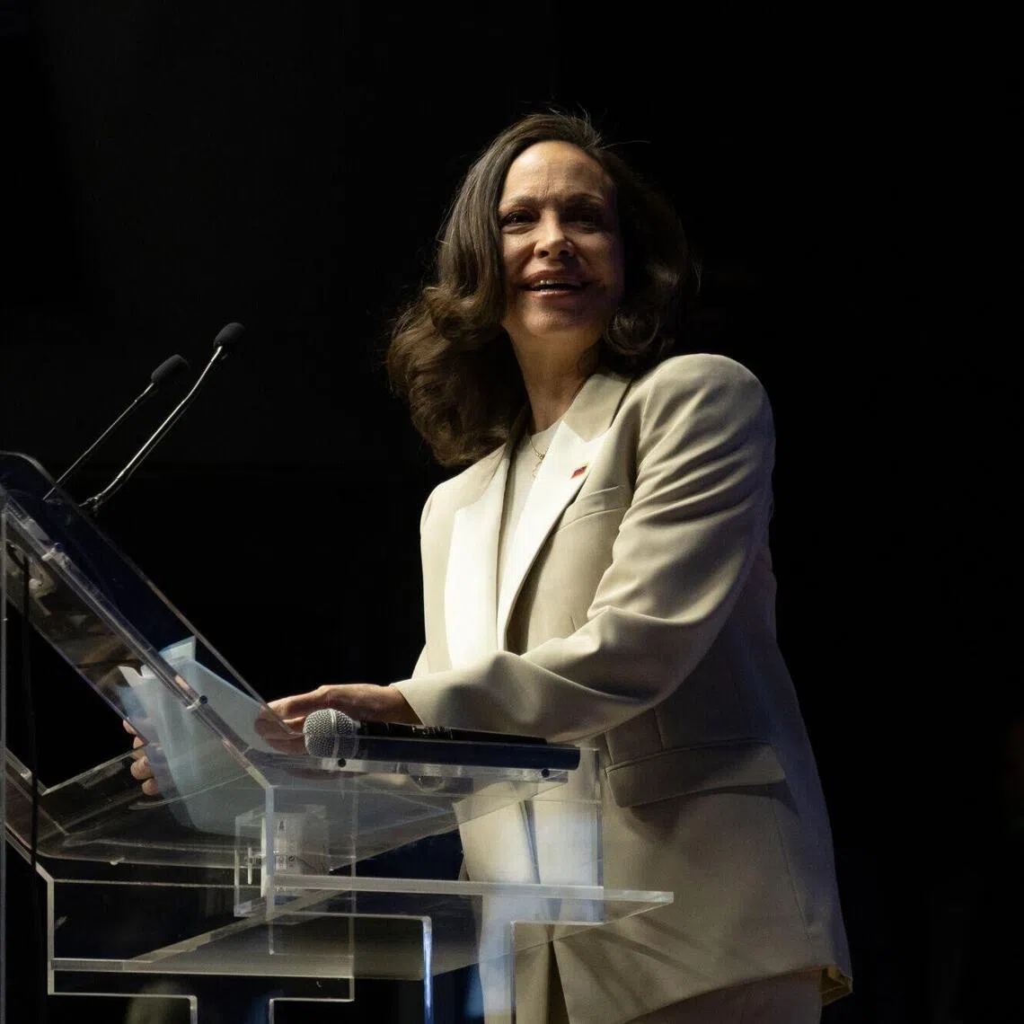 Ms Maria Corina Machado said “free and fair” elections are key to secure stability and peace for an “orderly transition” in the country. 