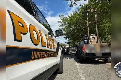 Police said they seized the guillotine but it was not clear if it was operational.