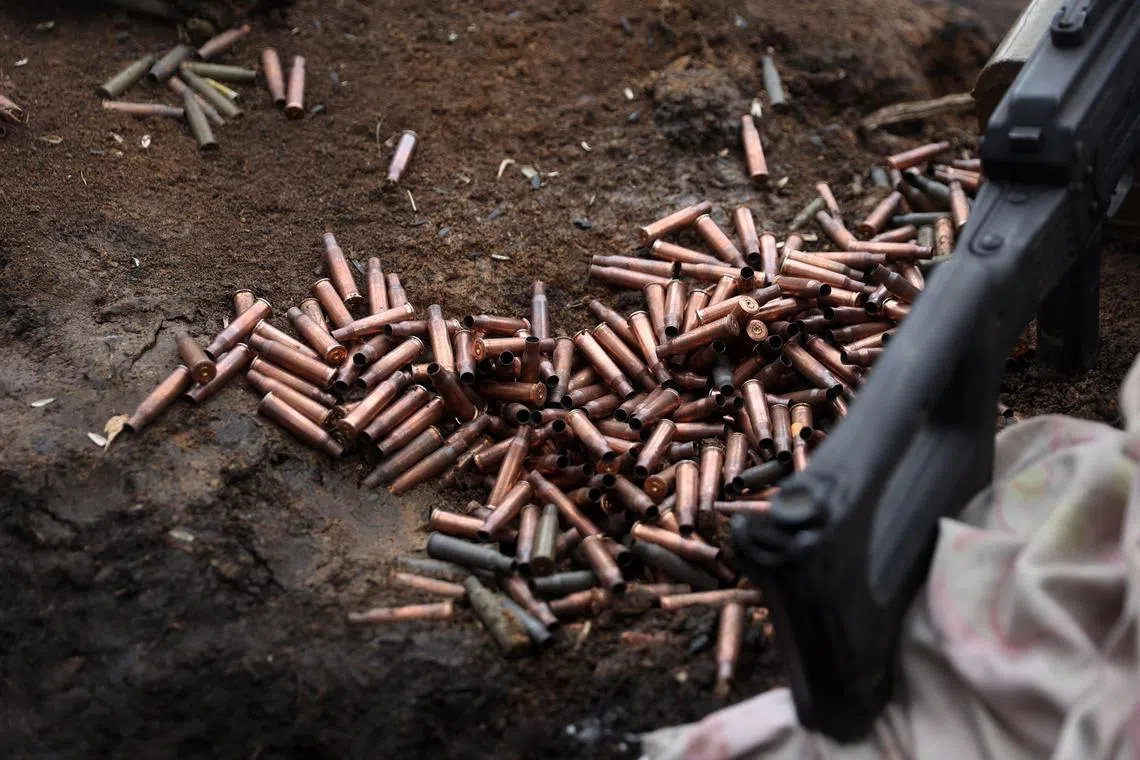 US officials say they are "confident" China is considering arming Russia.