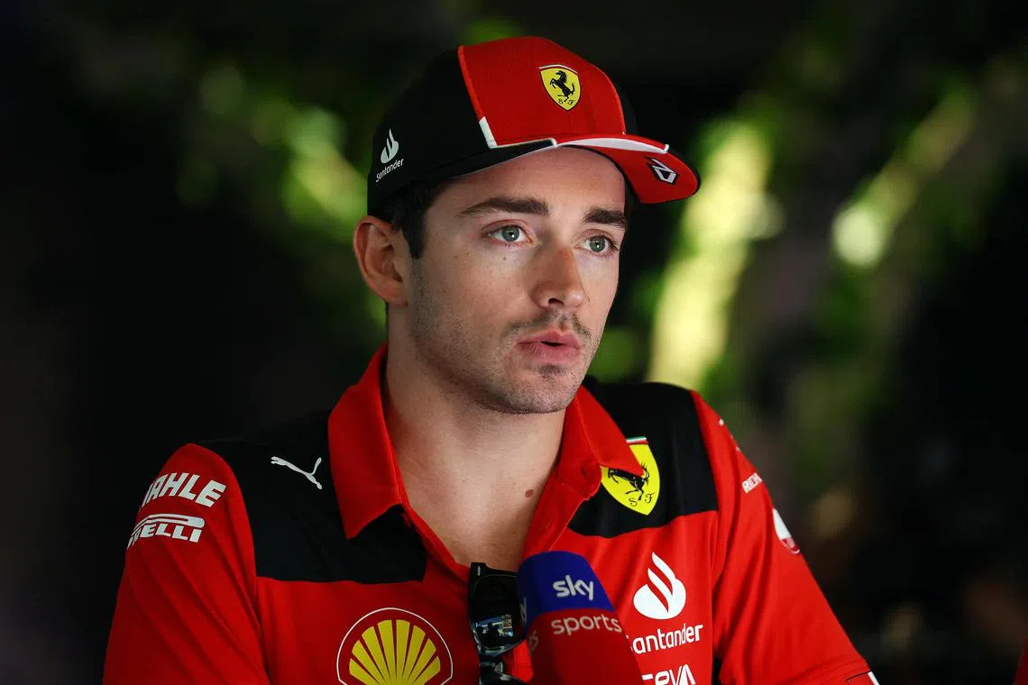 Leclerc is paying the price for Ferrari's mechanical problems, with a 10-place grid penalty at this weekend’s Saudi Arabian Grand Prix.