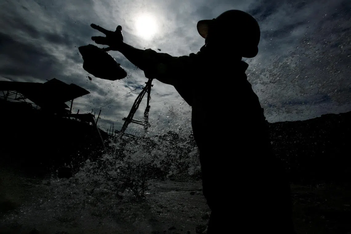 The suspected illegal mining also caused 271 trillion rupiah in environmental damage.