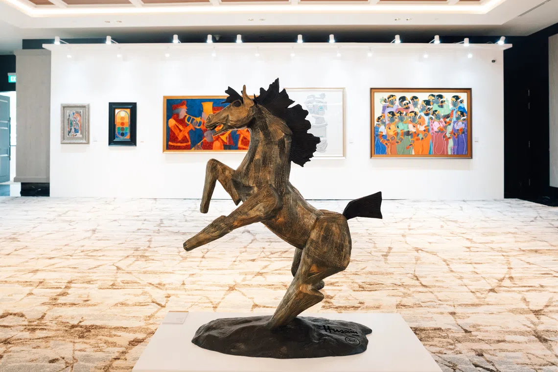Singapore arts guide (Sept 16 to 23): Indian master M.F. Husain leads AstaGuru’s first S’pore auction