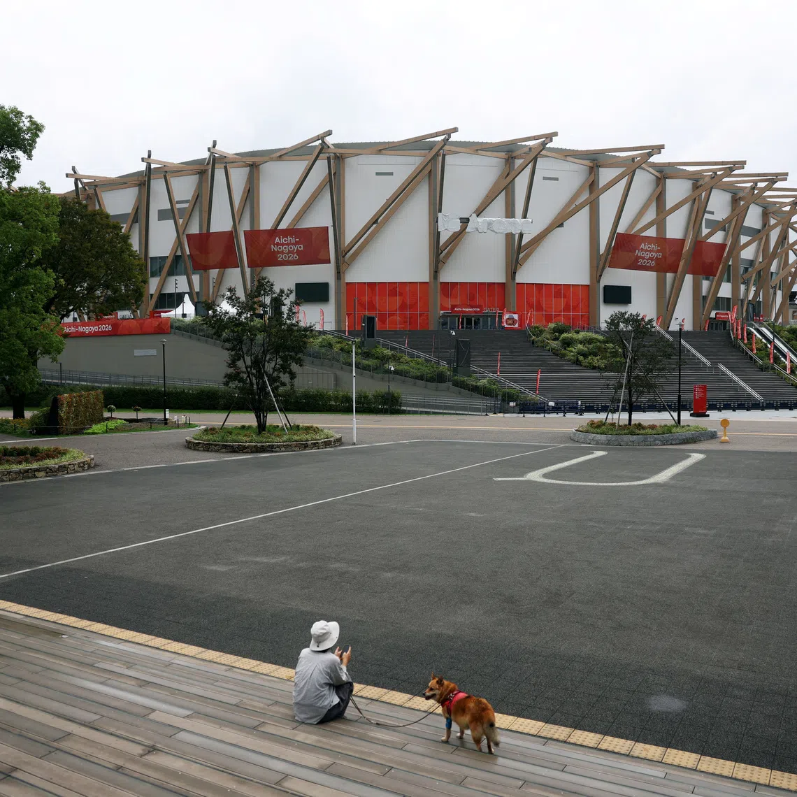 Asian Games - Aichi-Nagoya 2026 - Previews - Nagoya, Japan - September 15, 2026 General view of Aichi International Arena in Nagoya ahead of the Asian Games REUTERS/Edgar Su