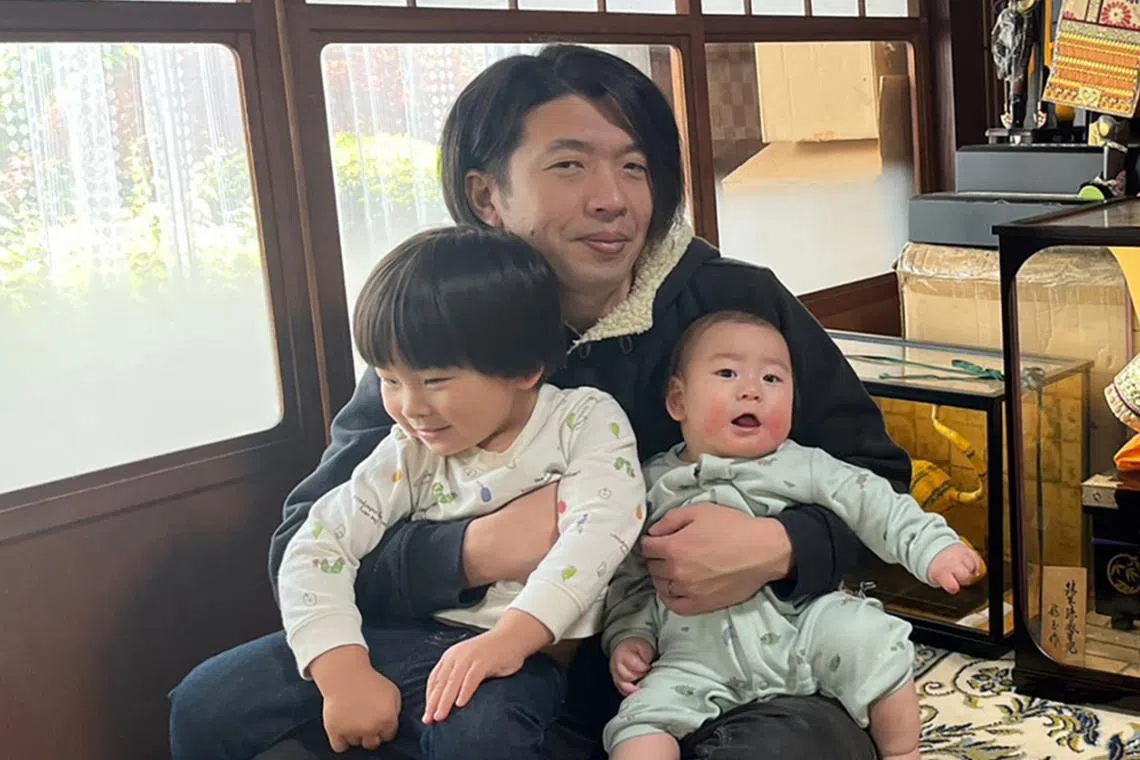 Mr Kazuki Matsuyama was at first hesitant to take childcare leave but said the memories he gained will last a lifetime.