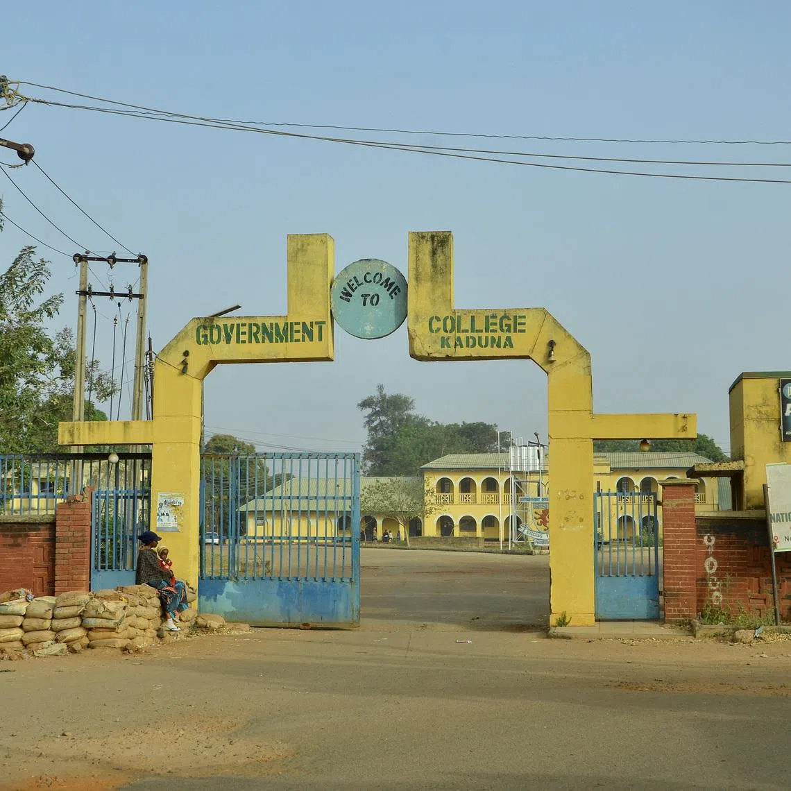 Entrance gate of Government College Kaduna, as schools across northern Nigeria reopen nearly two months after closing due to security concerns, following the mass abductions of school children, in Kaduna, Nigeria, January 12, 2026. REUTERS/Nuhu Gwamna