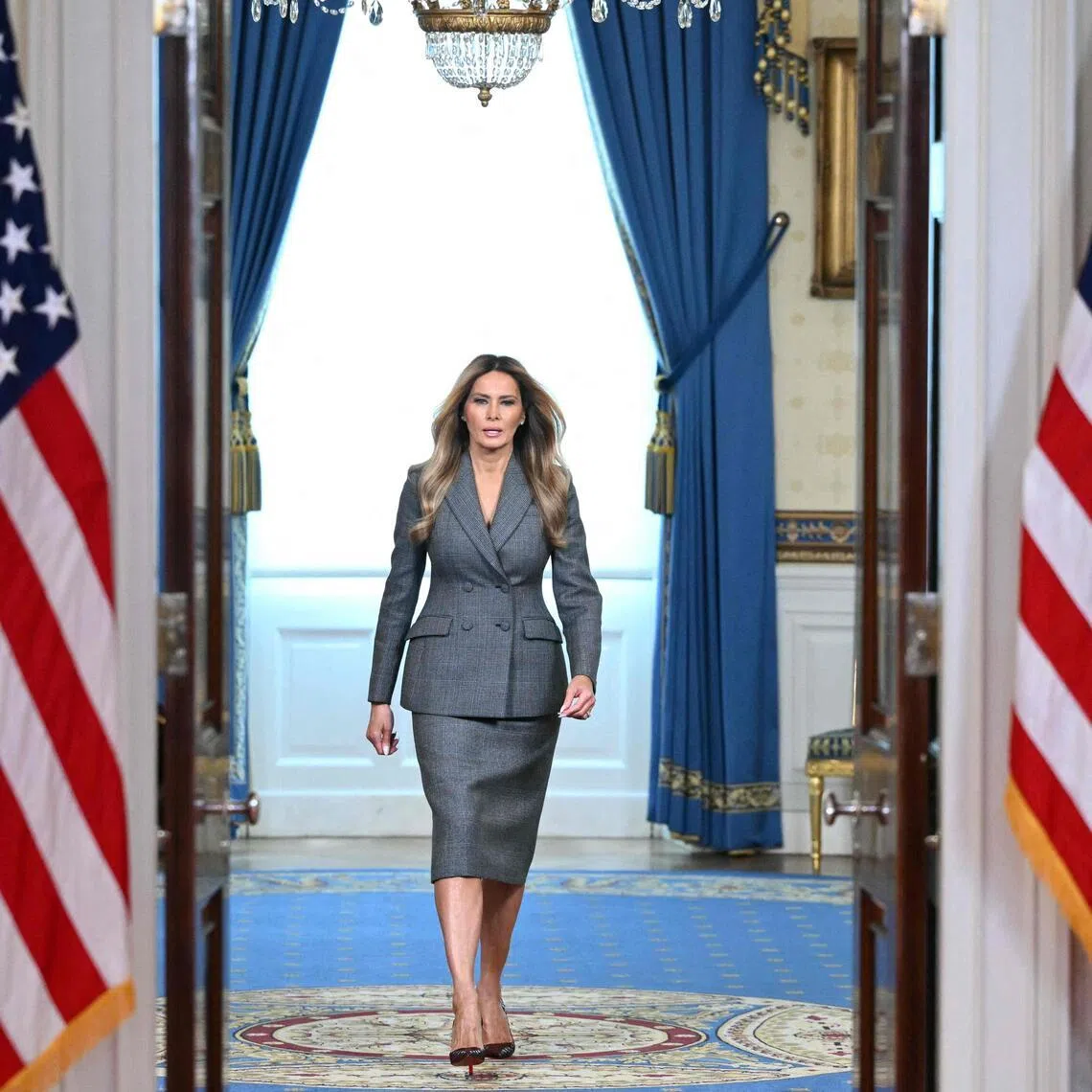 US First Lady Melania Trump said on April 9 that public hearings were needed for victims of later sex offender Jeffrey Epstein to tell their stories under oath.