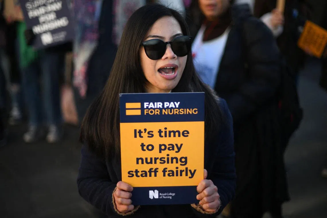 Royal College of Nursing members will walk out for 48 hours from 8.00pm on April 30.