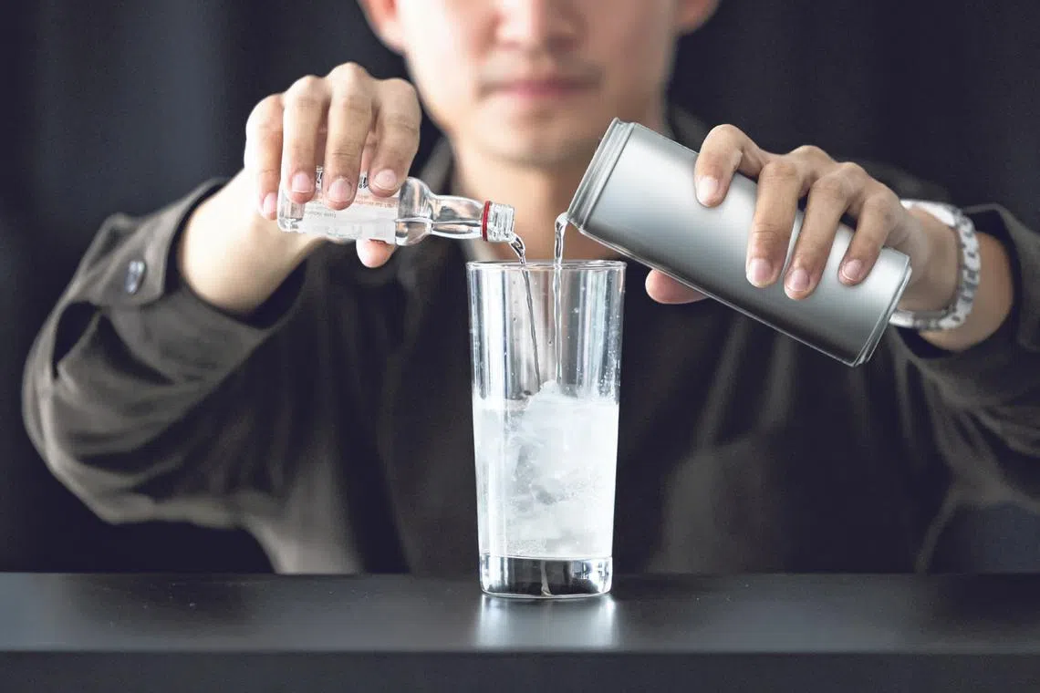 Some young adults believe mixing energy drinks with alcohol helps them feel “high” for a longer period without passing out.