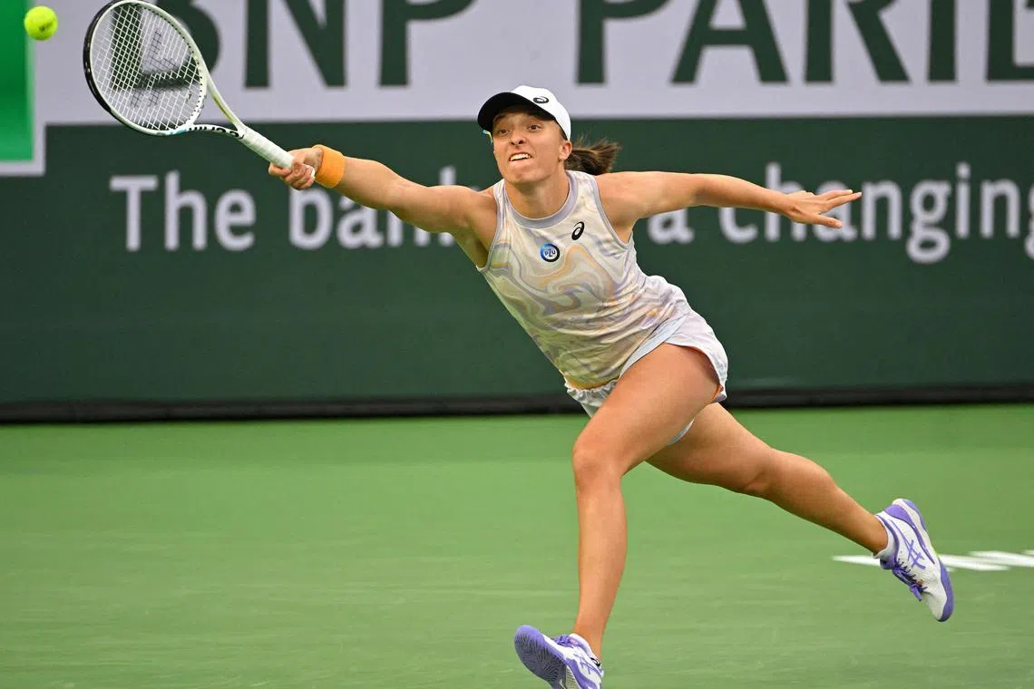 According to world No. 1 Iga Swiatek, tennis missed an opportunity to send a strong message to Moscow by failing to impose a blanket ban on players from Russia and its ally Belarus after the invasion of Ukraine.