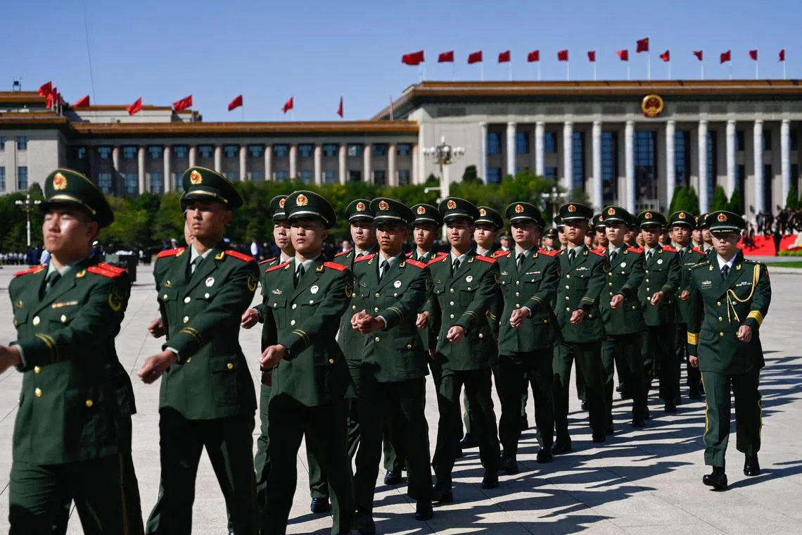 China said the Pentagon's report  distorts Beijing's security policy and military strategy.