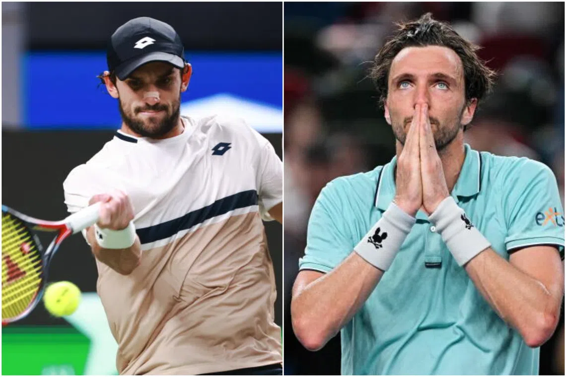 Cousins Valentin Vacherot and Arthur Rinderknech will meet in the Shanghai Masters final on Oct 12.