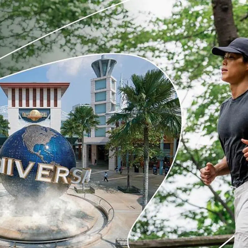 South Korean fitness celebrity Amotti will host the 1km charity walk, which runs from 7 to 8.30am on April 5 at Universal Studios Singapore. 