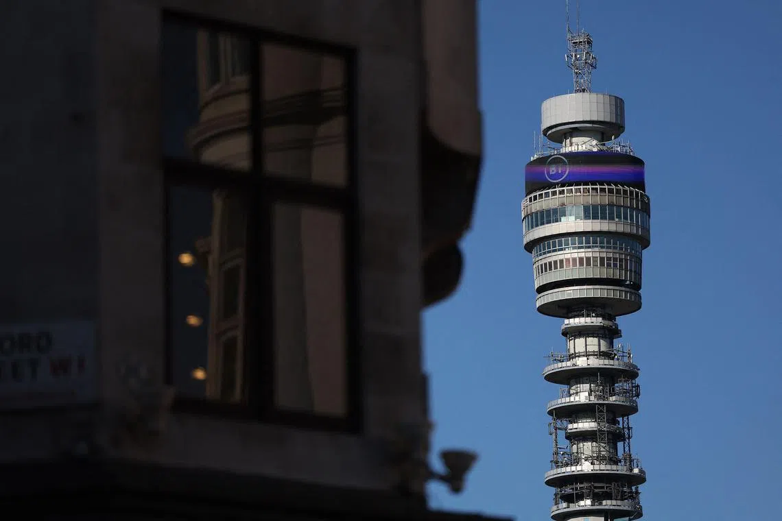 London's BT Tower has been sold for £275 million (S$466 million) to New York-based MCR Hotels.