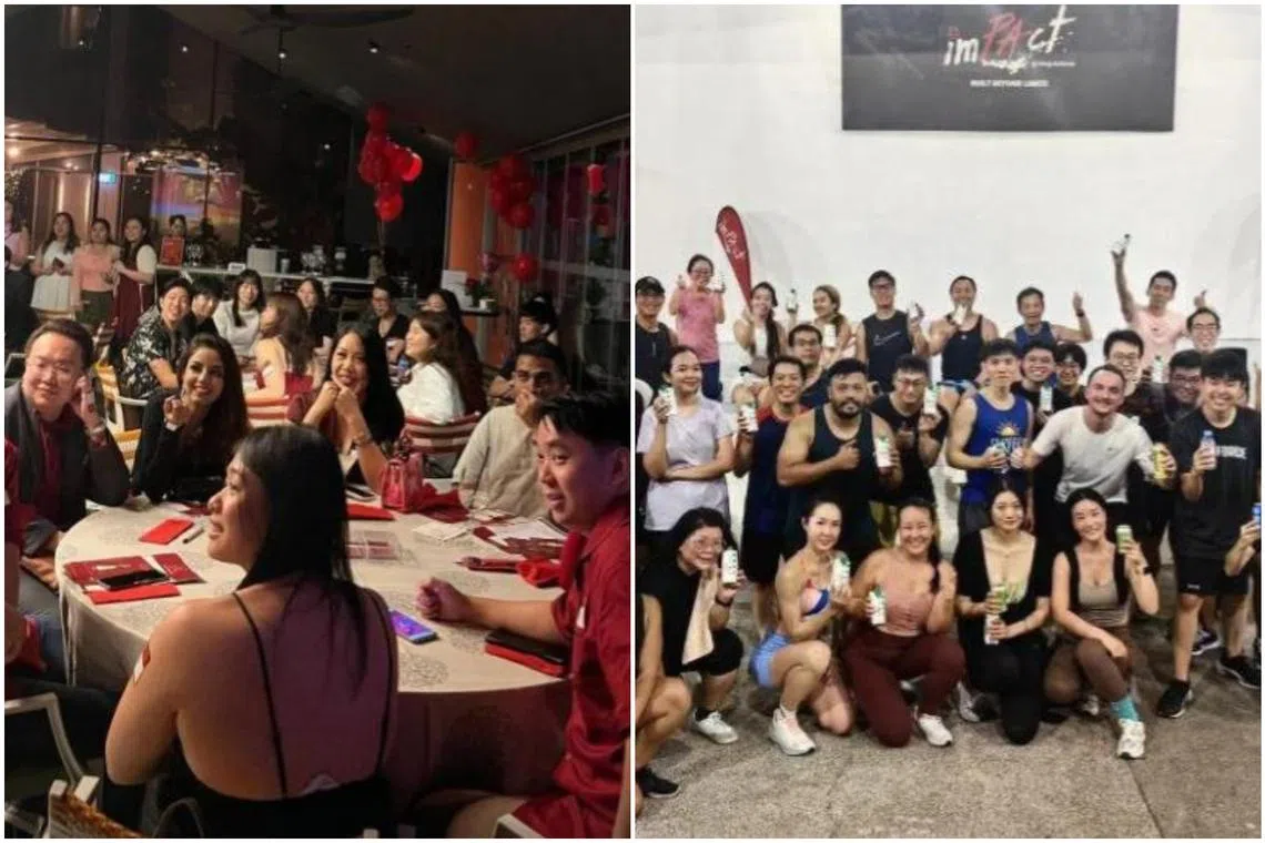 Singles can go for speed-dating sessions, running meet-ups and even anti-romance parties.