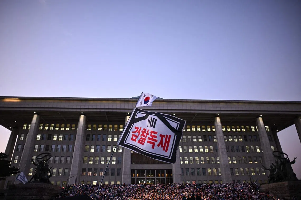 The rally will take place at the National Assembly in Seoul, in anticipation of the vote to impeach President Yoon Suk Yeol.