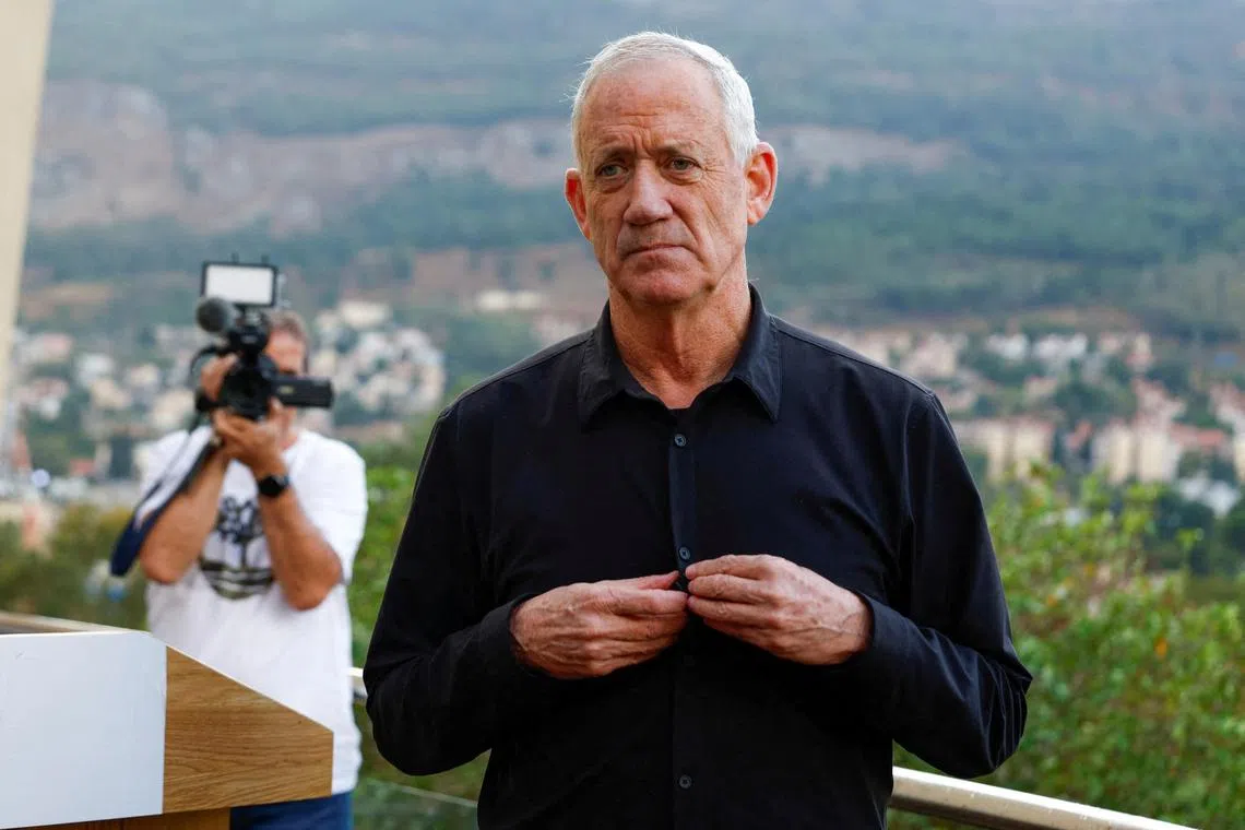 Mr Benny Gantz, a retired top Israeli general, is Prime Minister Benjamin Netanyahu's most formidable political rival.