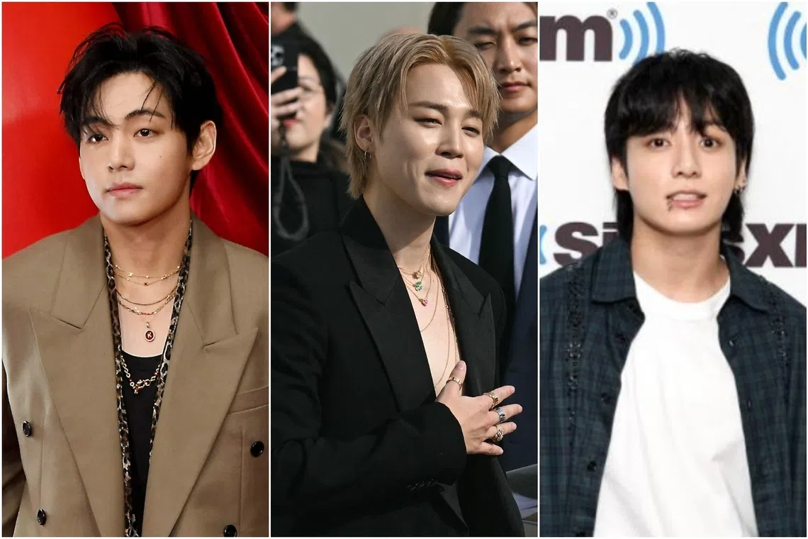 straitstimes.com - BTS' V, Jimin, Jungkook rank among top 100 stock-rich individuals under 30 in South Korea