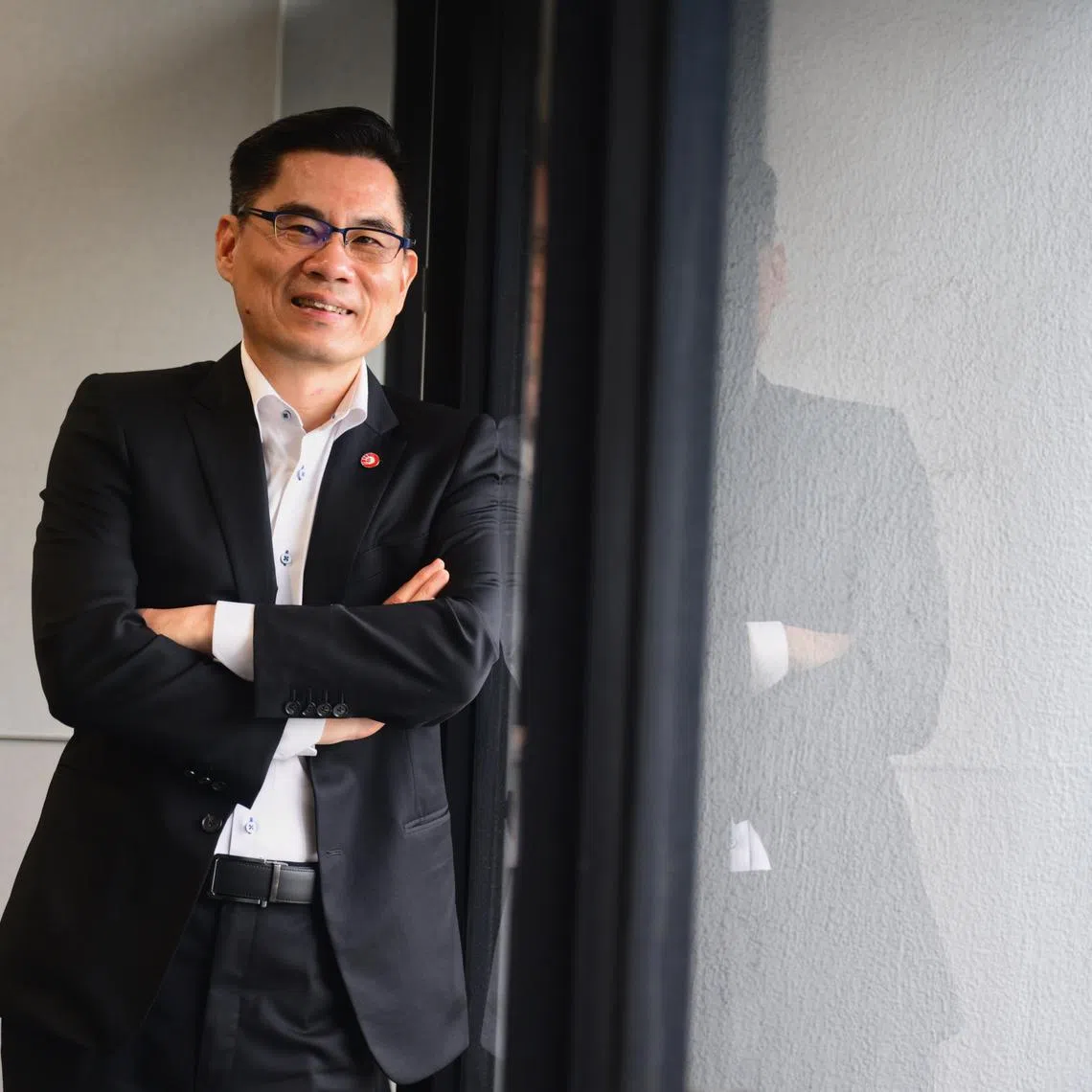 Mr Tan Teck Long, OCBC's head of global wholesale banking, on Oct 16. 

ST PHOTO: AZMI ATHNI