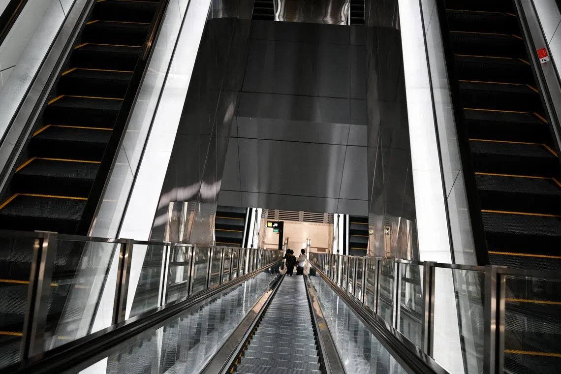 A total of 632 escalator incidents were reported from January to October 2023.