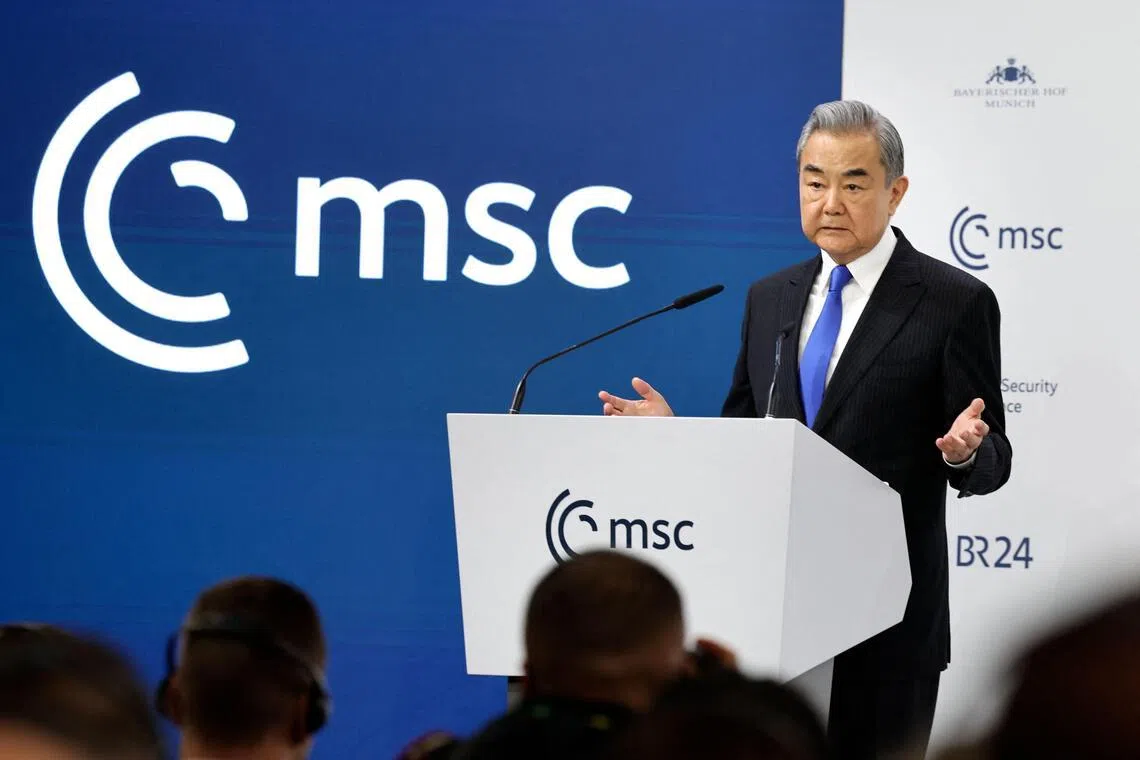 Chinese Foreign Minister Wang Yi has been eager to paint Beijing as a more stable partner compared to the increasingly unpredictable United States.